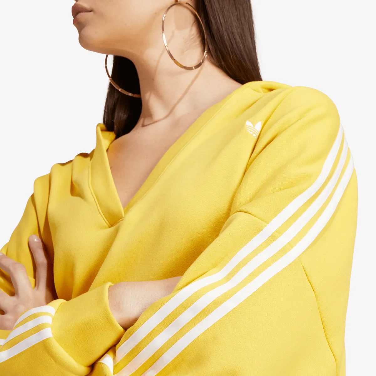 ADIDAS CROPPED HOODIE 