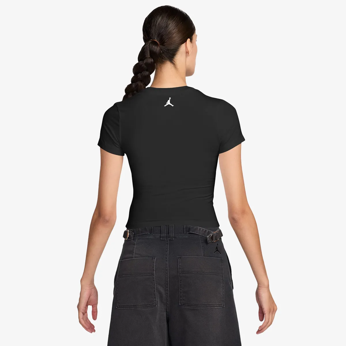 NIKE W J FLT SS TMID GFX TEE 23 