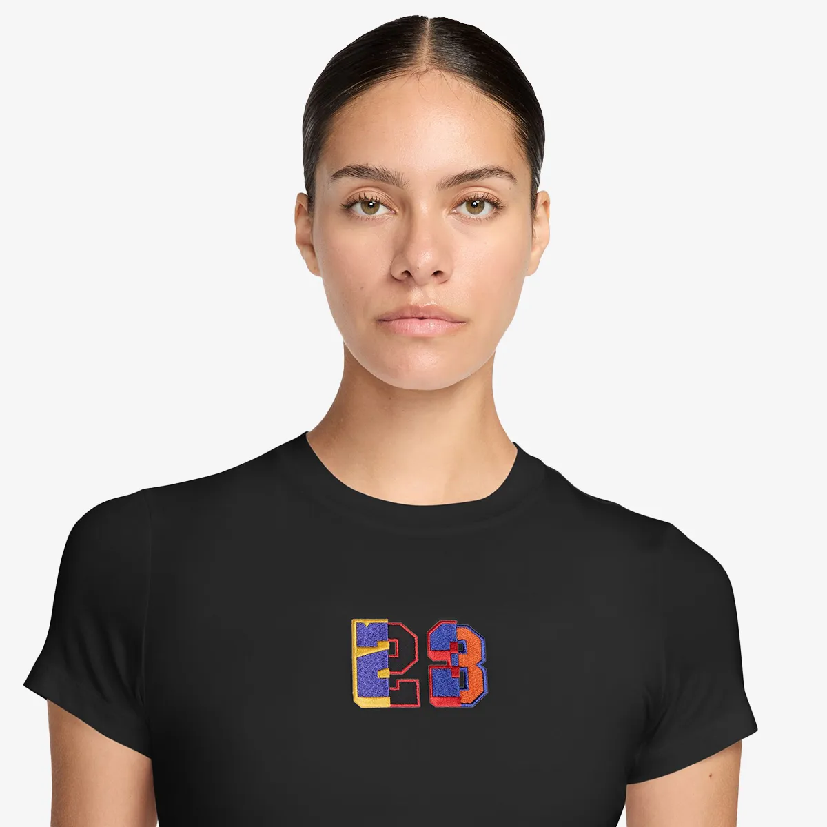 NIKE W J FLT SS TMID GFX TEE 23 