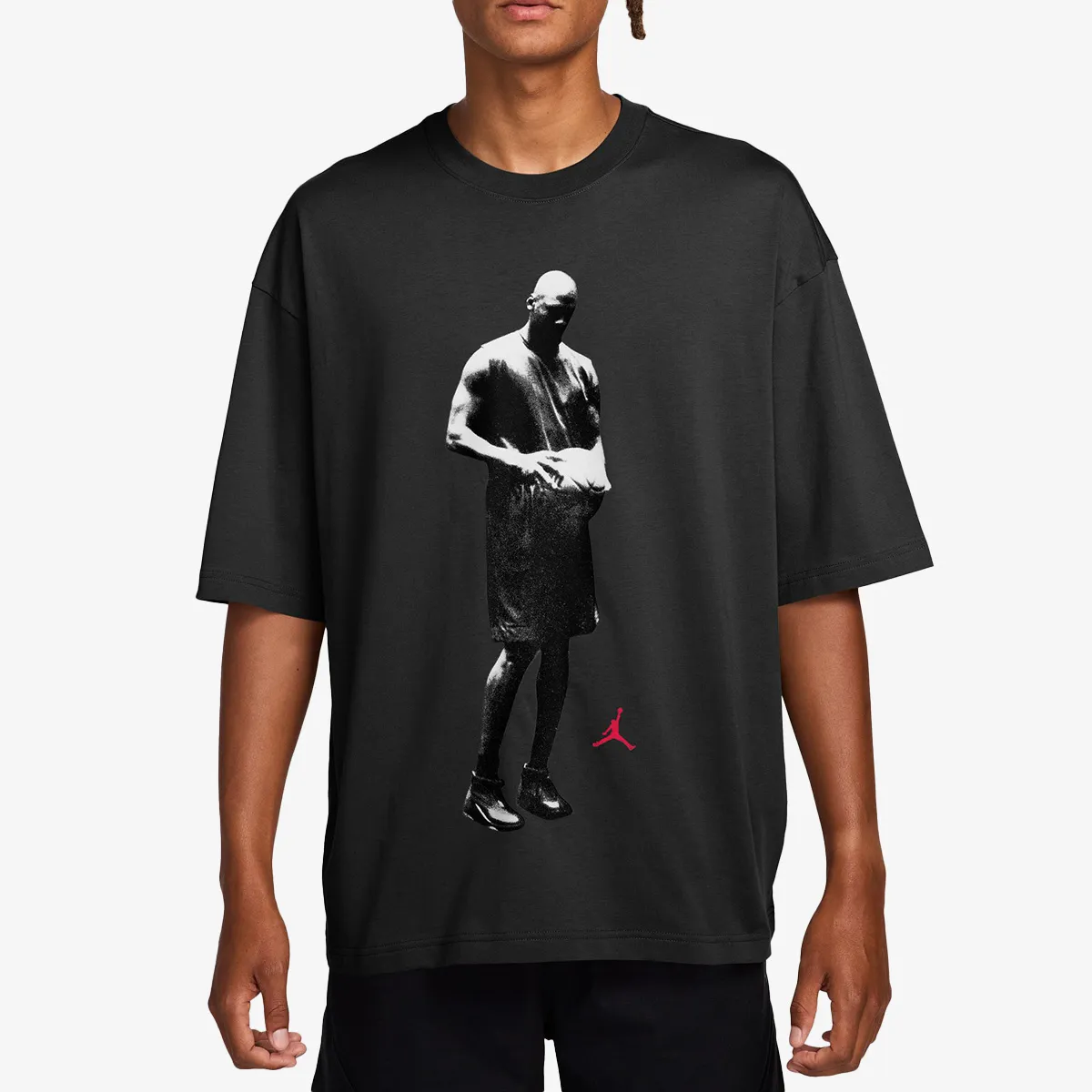 NIKE M J DF SPT STMT GFX SS CREW 