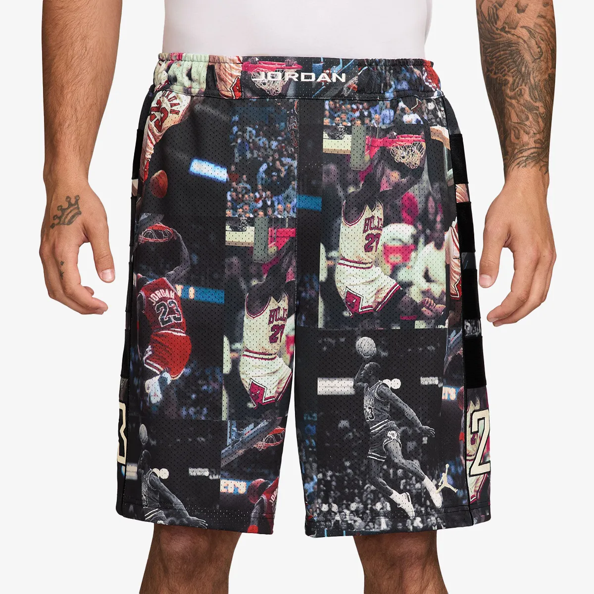 NIKE M J FLT AOP CTSC SHO 