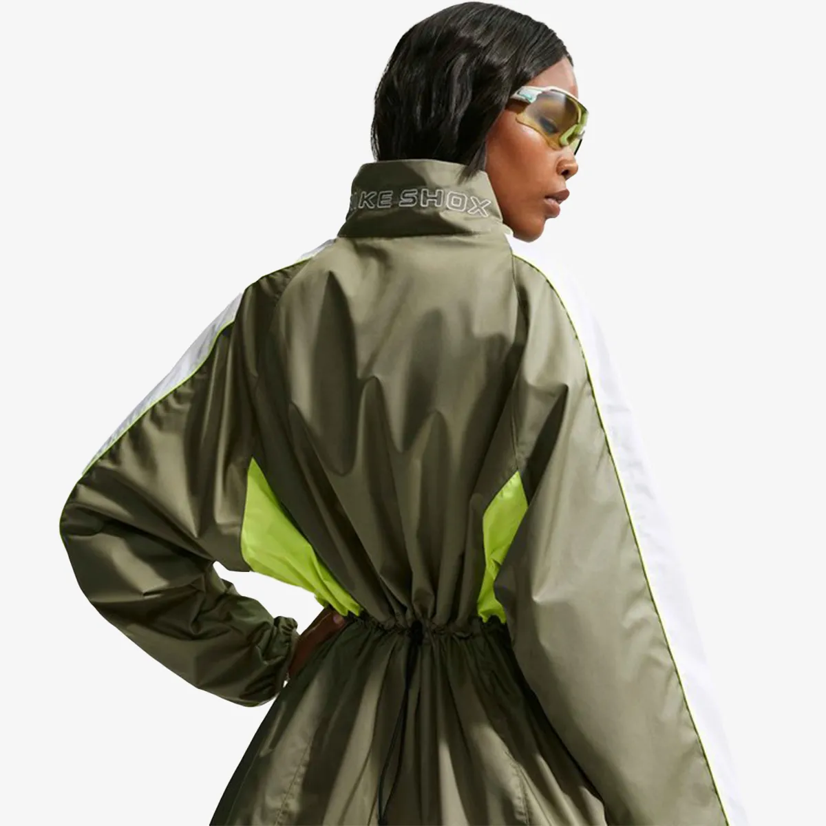 NIKE W NSW JKT WVN SHOX 