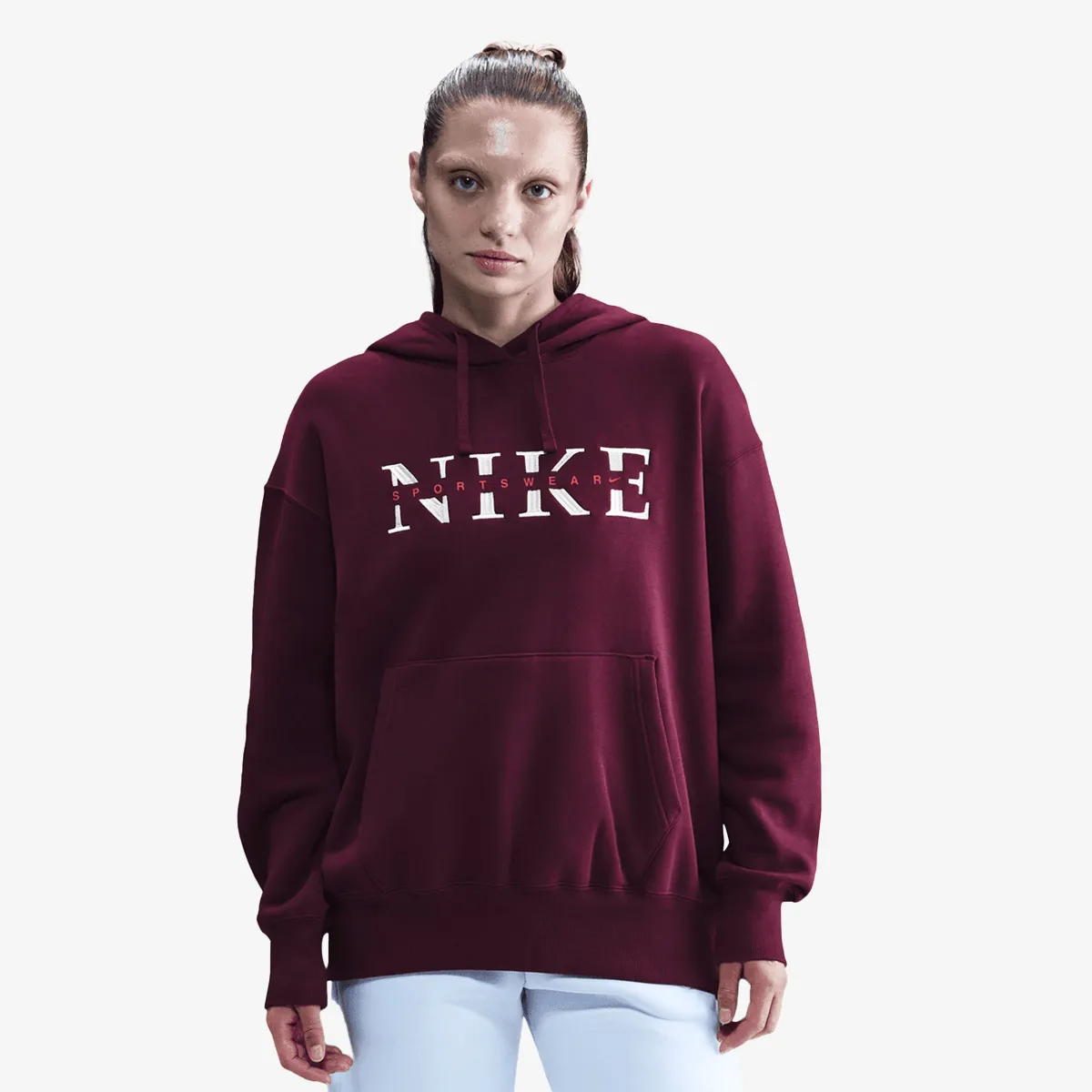 NIKE W NSW PHNX FLC PO HOOD GLS 
