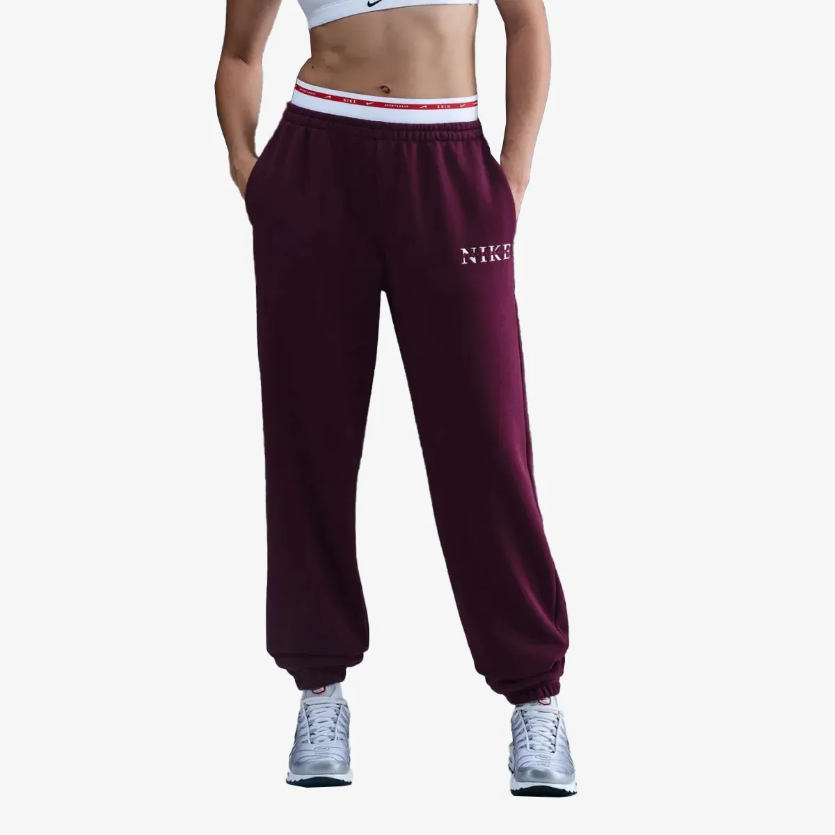 NIKE W NSW PHNX FLC HR PANT GLS 
