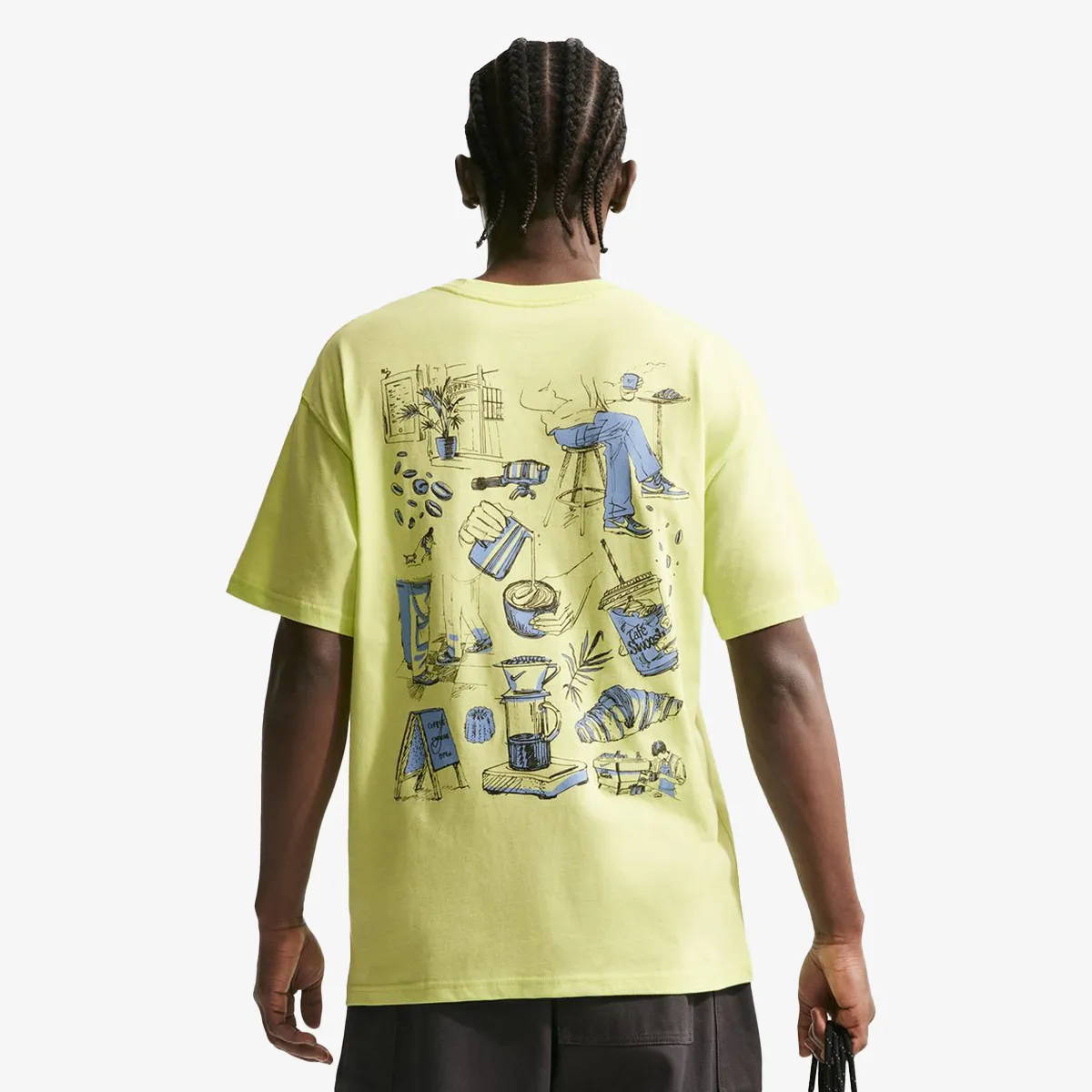 NIKE U NSW TEE LSE CAFE SWOOSH ILLO 