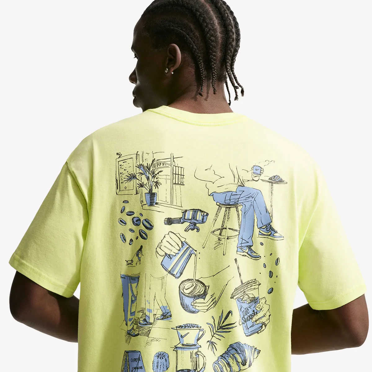 NIKE U NSW TEE LSE CAFE SWOOSH ILLO 