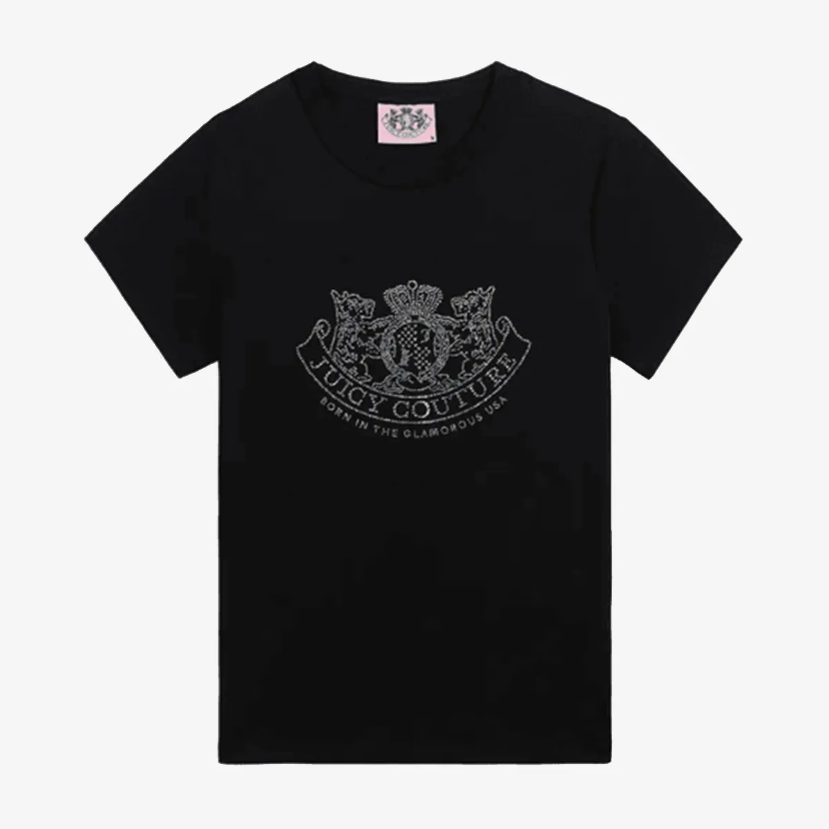 JUICY COUTURE DOG CREST HILTON TSHIRT 