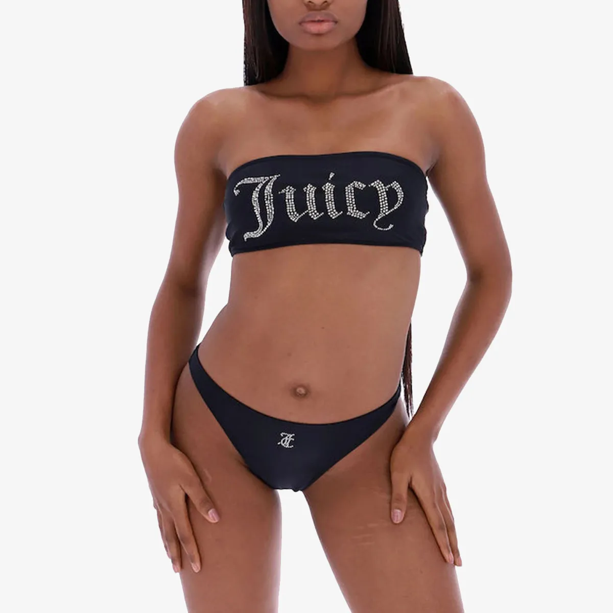 JUICY COUTURE BANDEAU BIKINI TOP 