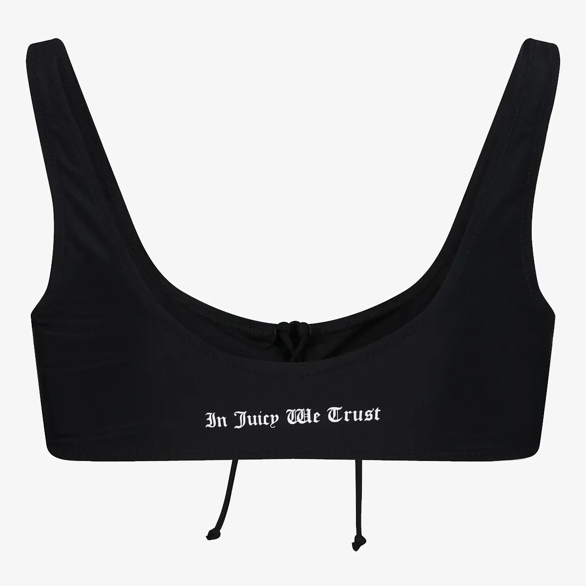 JUICY COUTURE LYCRA BIKINI SET WITH LATTICE DETAILING 