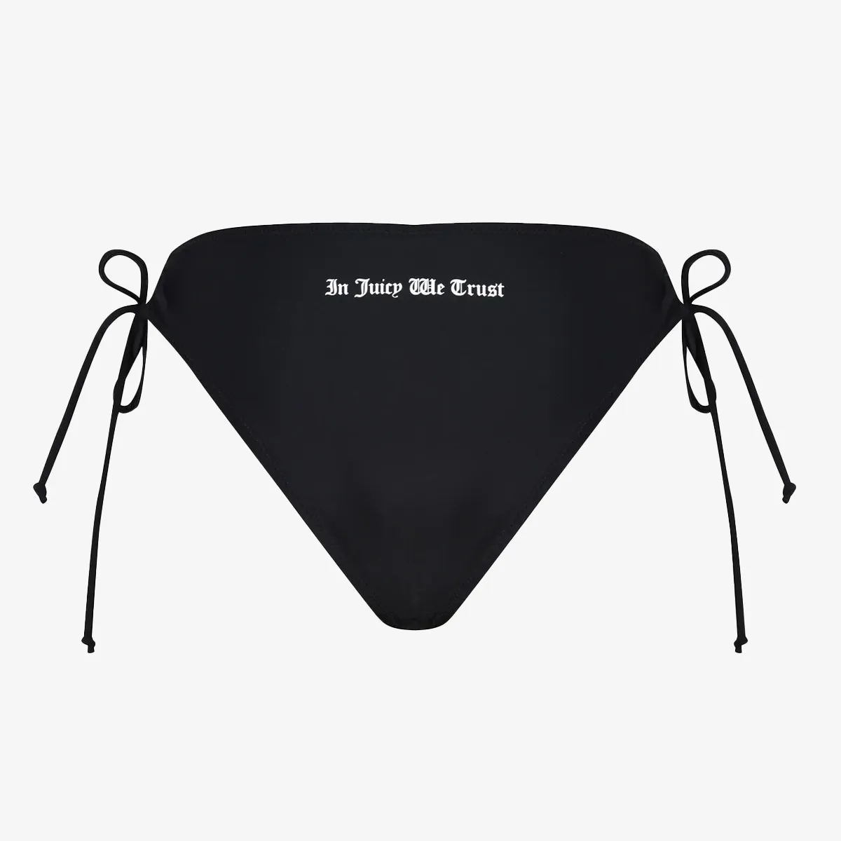 JUICY COUTURE LYCRA BIKINI SET WITH LATTICE DETAILING 