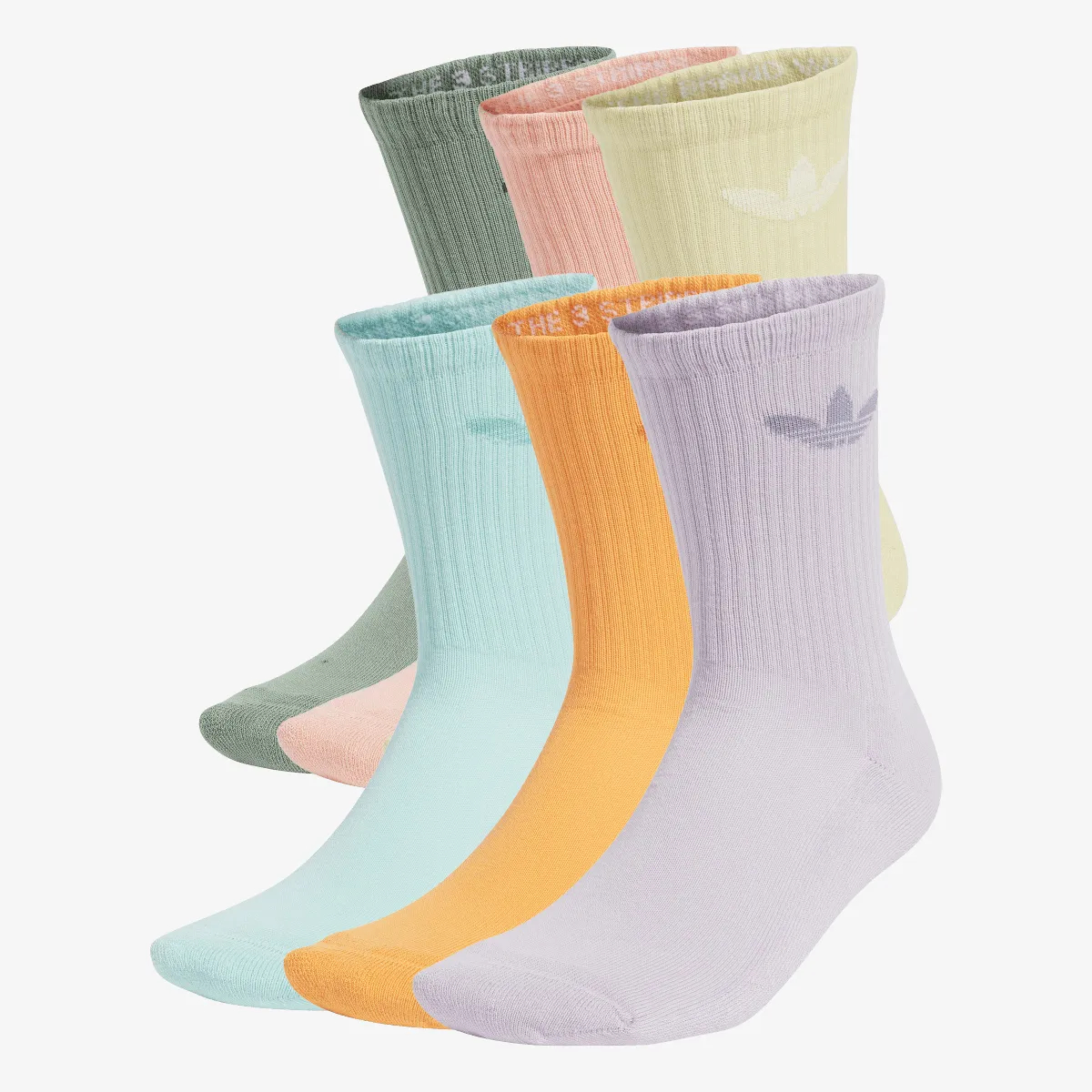 ADIDAS TRE CRW SCK 6PP 