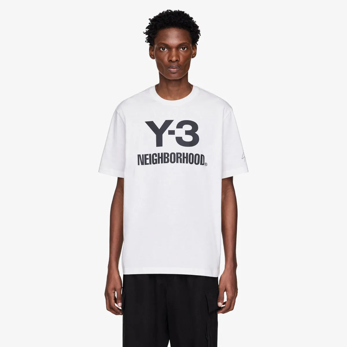 ADIDAS Y-3 x NBHD LOGO TEE 