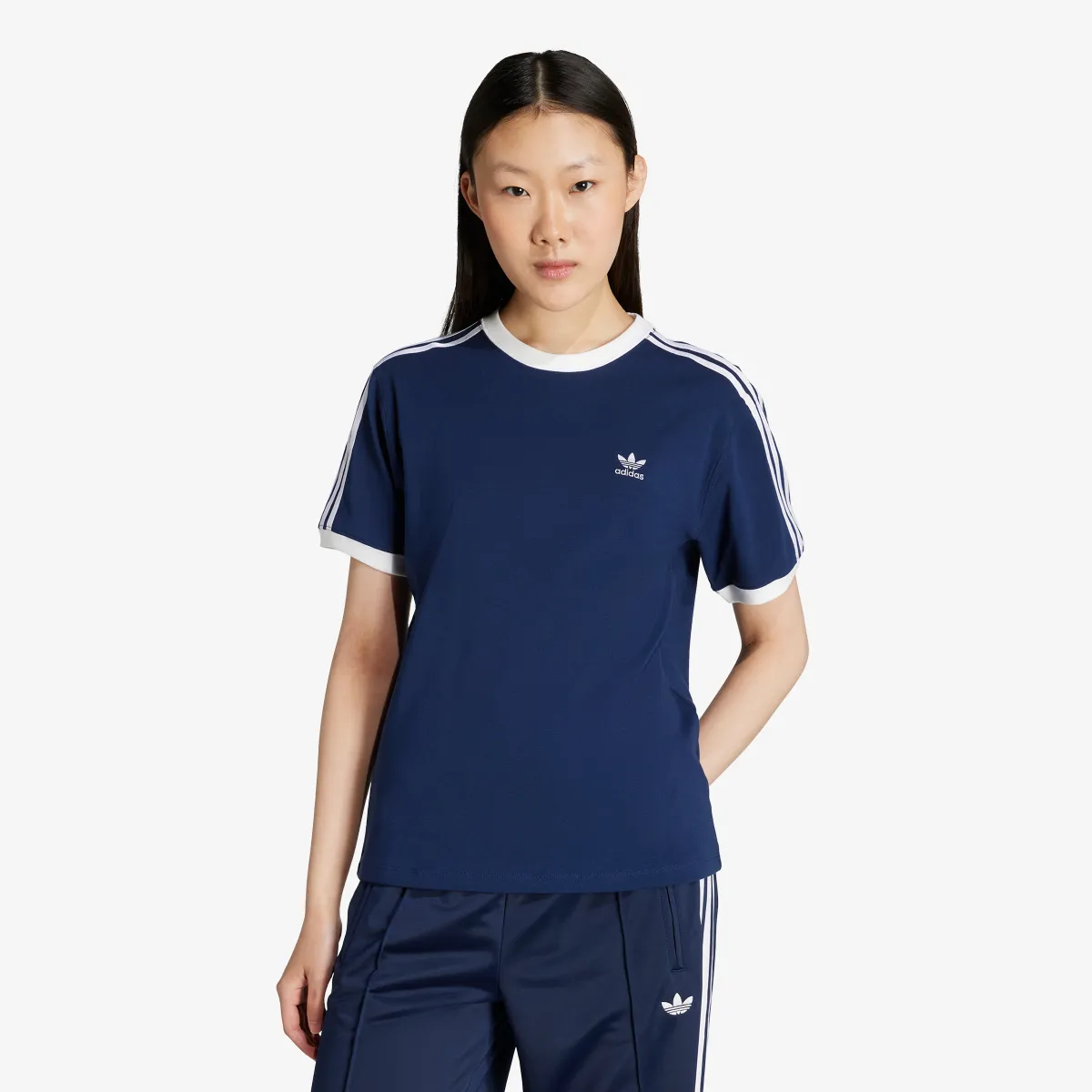 ADIDAS 3 STRIPE TEE 