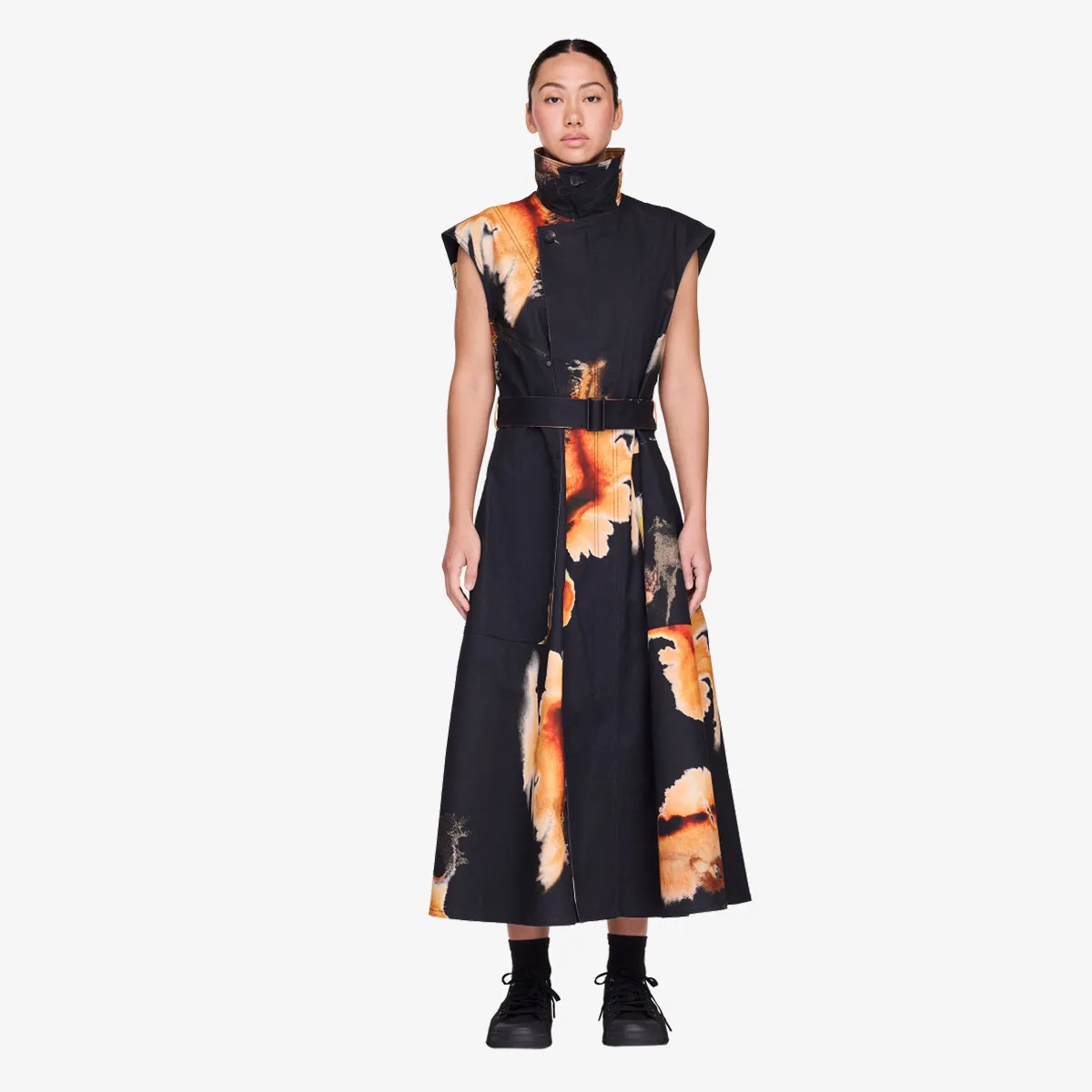 ADIDAS Y-3 AOP TWILL DRESS 