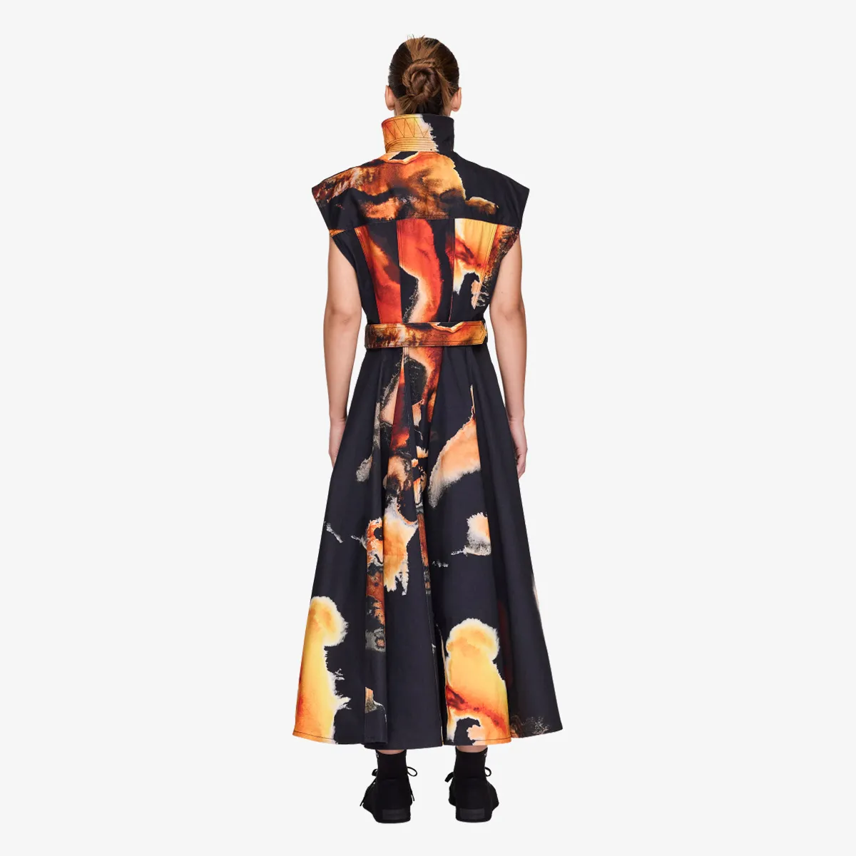 ADIDAS Y-3 AOP TWILL DRESS 
