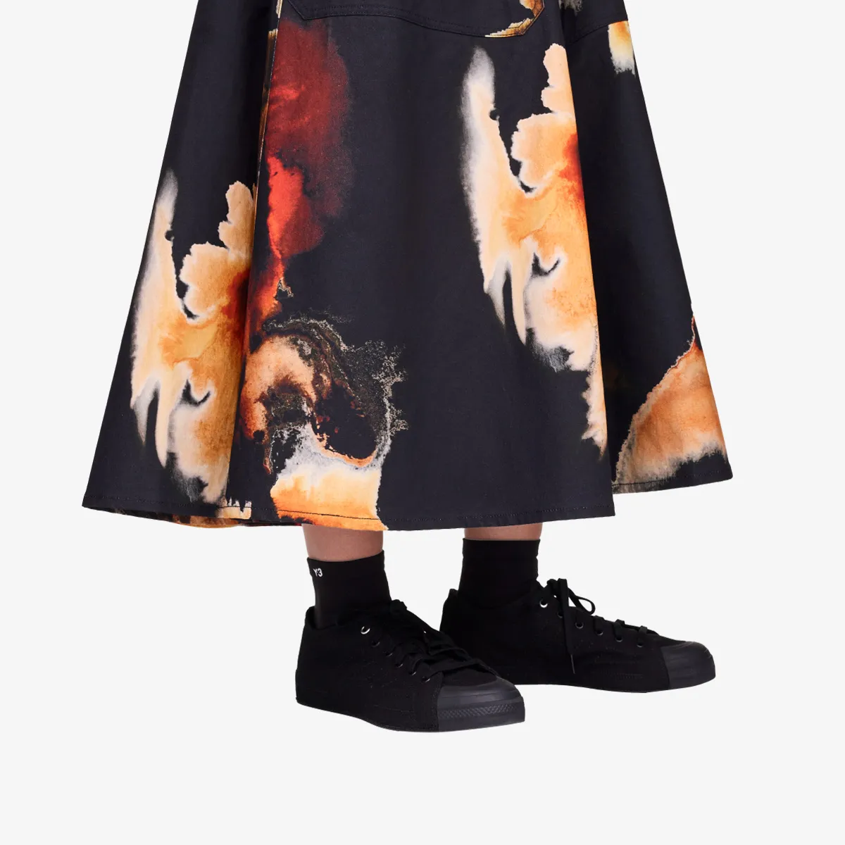 ADIDAS Y-3 AOP TWILL DRESS 