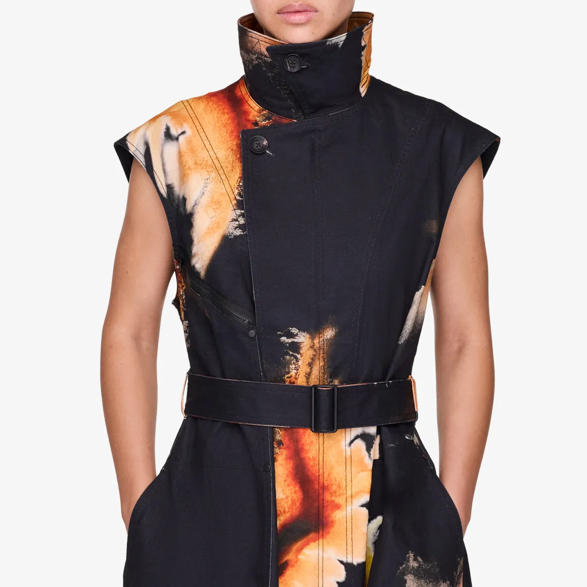 ADIDAS Y-3 AOP TWILL DRESS 