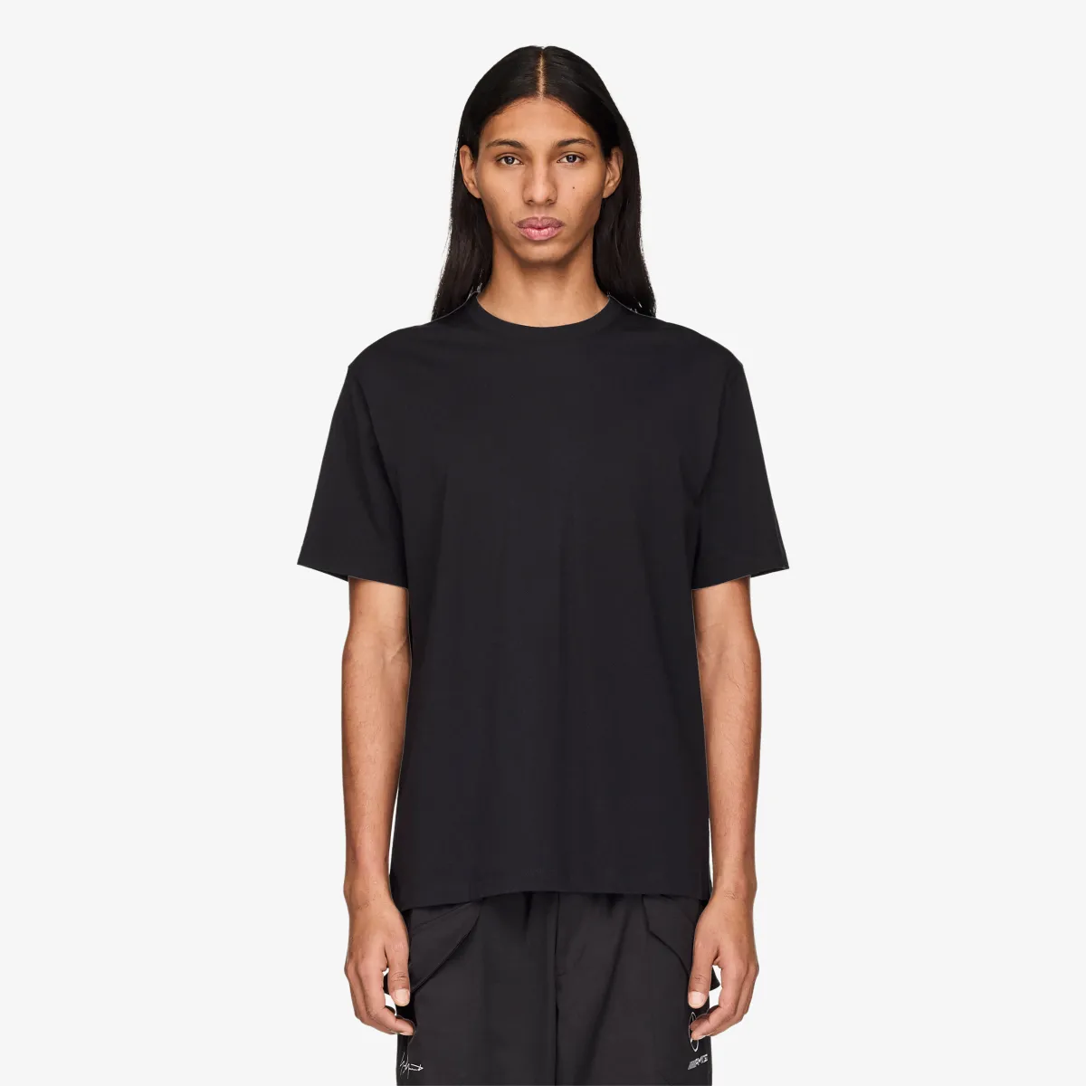 ADIDAS F1 LOGO SS TEE BLACK 