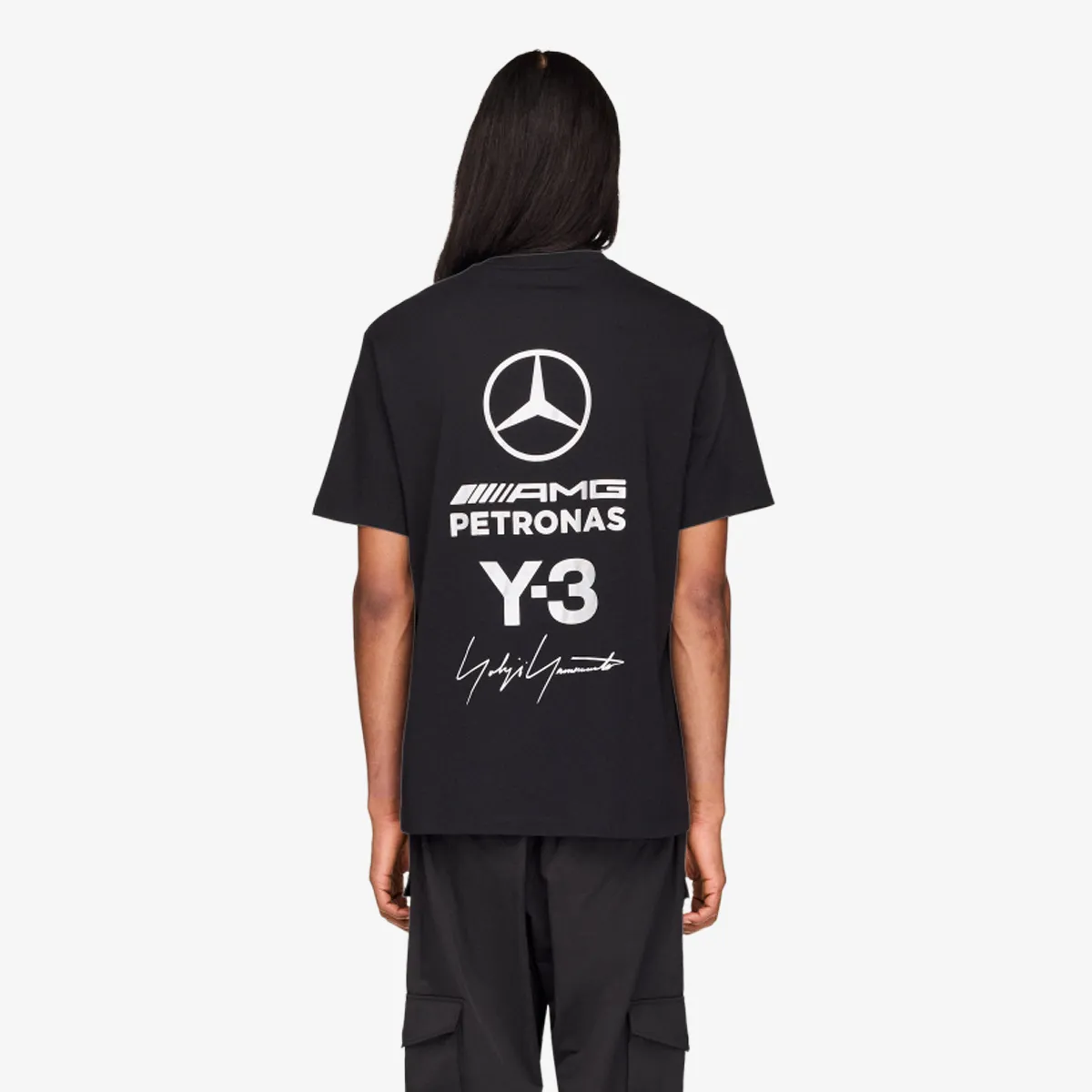 ADIDAS F1 LOGO SS TEE BLACK 