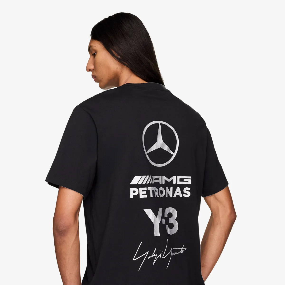 ADIDAS F1 LOGO SS TEE BLACK 