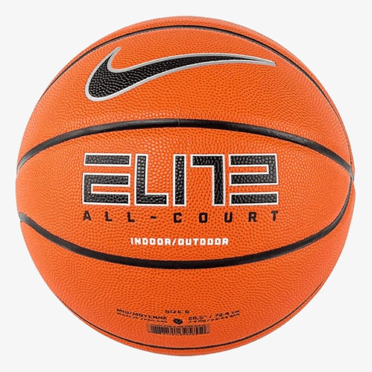 JR NIKE NIKE ELITE ALL COURT 8P 2.0 DEFLATED AMB 