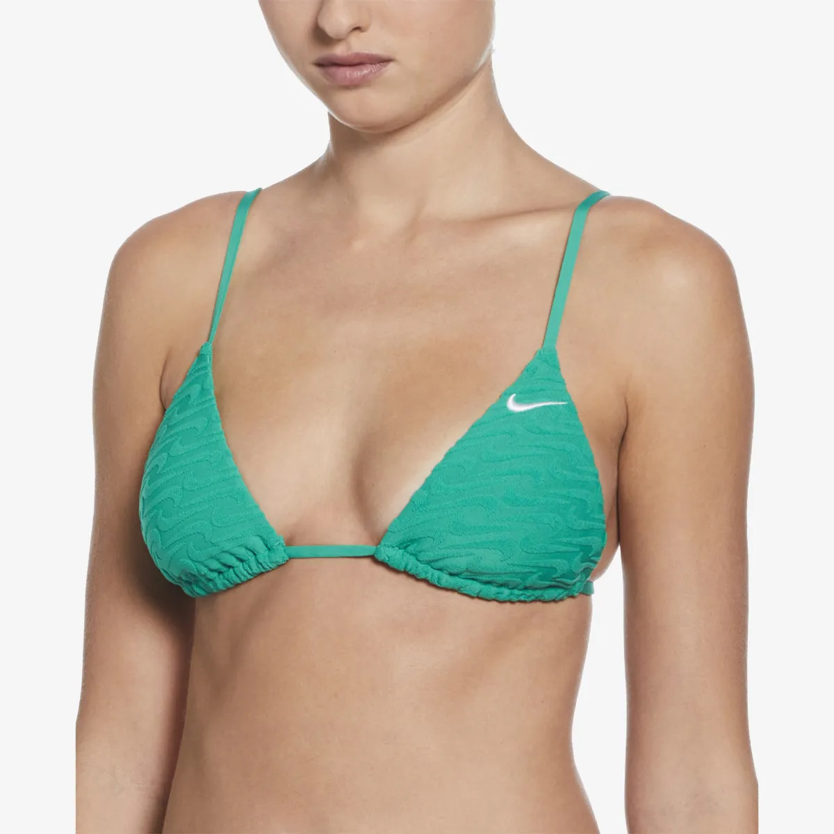 NIKE SWIM Terry Triangle Bikini Top 