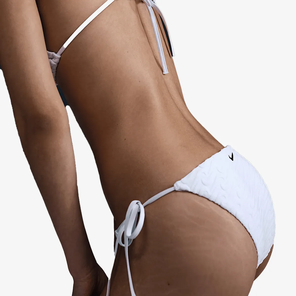 NIKE SWIM Terry String Bikini Bottom 