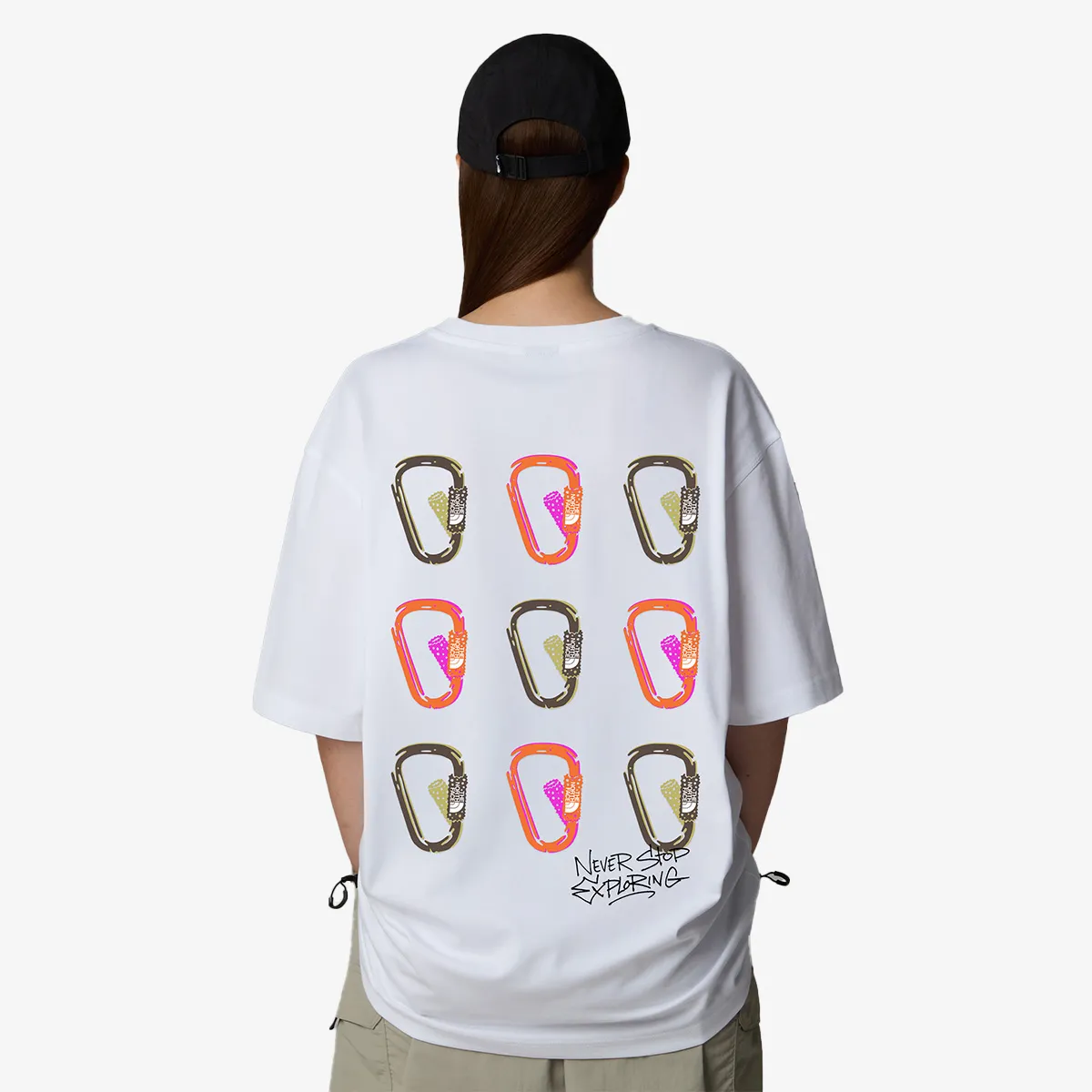 THE NORTH FACE U SS NSE OVERSIZED TEE 