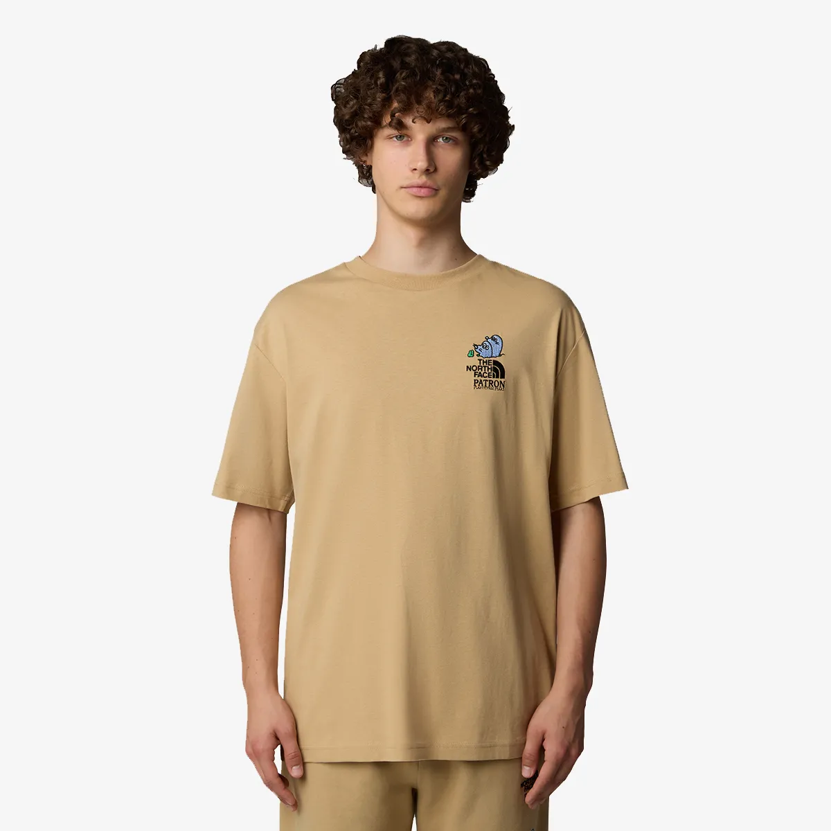 THE NORTH FACE U SS MOUNTAIN CLEANUP OVERSIZED TEE 