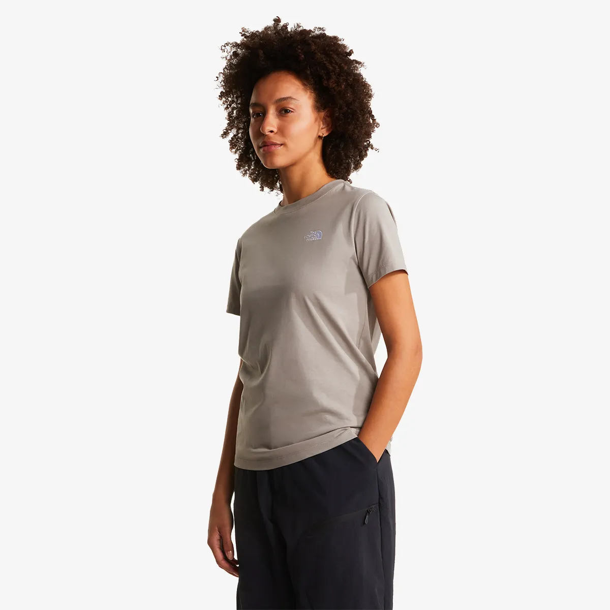 THE NORTH FACE W EVOLUTION SIMPLE DOME SLM SHORT SLEEVE 