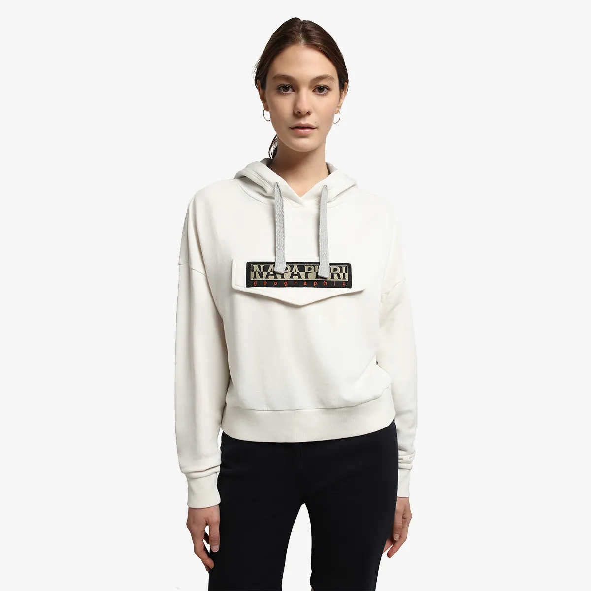 NAPAPIJRI BURGEE W CROP S WHITE WHISPER 