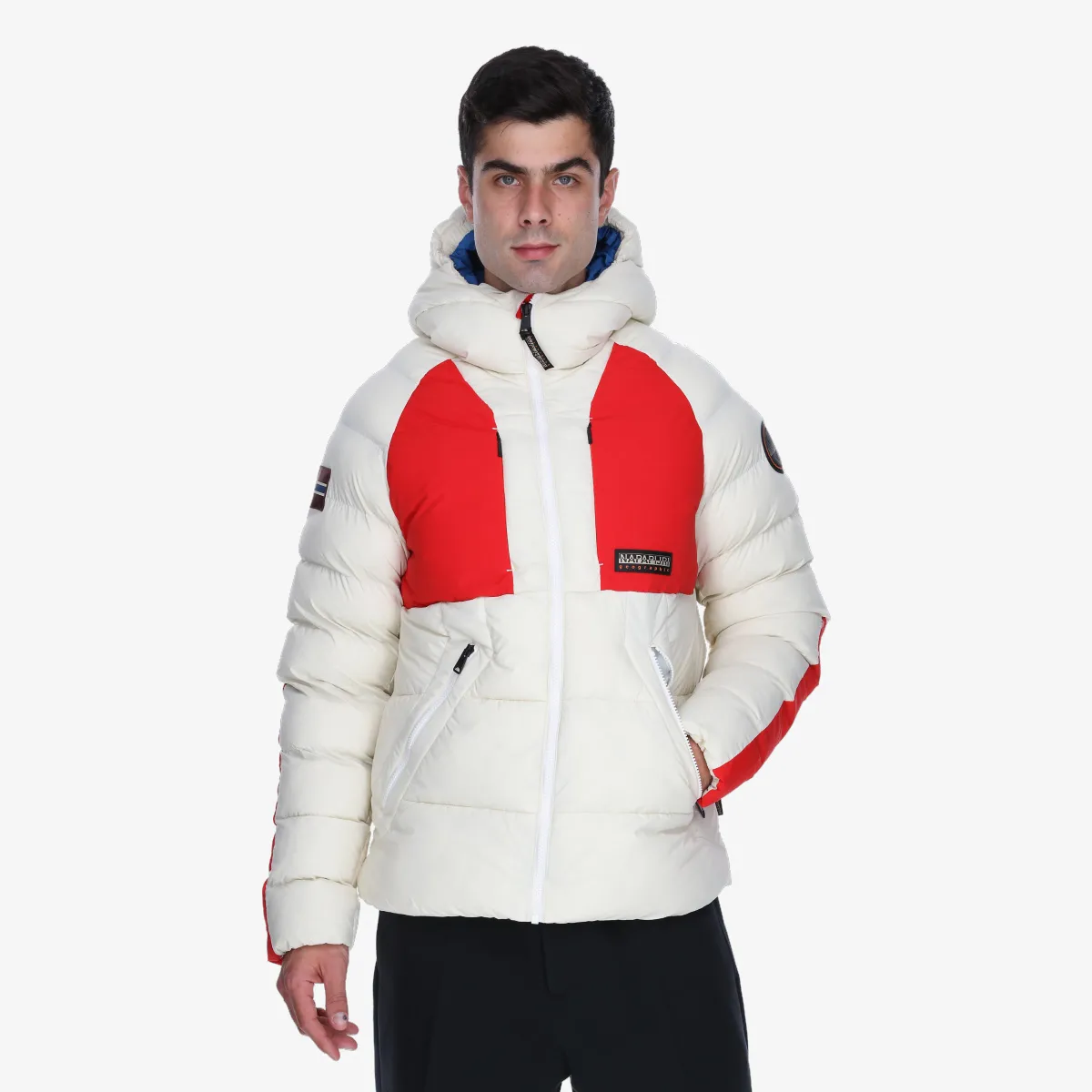 NAPAPIJRI A-MOESA PUF N1J BEIGE DIMITY 