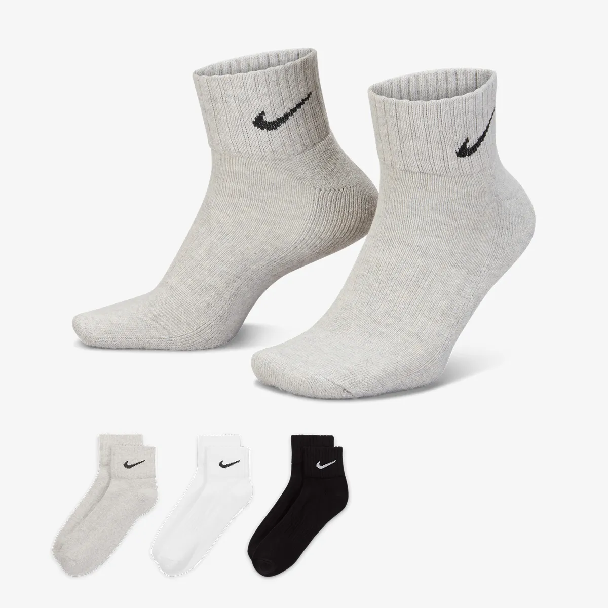 NIKE U NK V CUSH ANKLE- 3P VALUE 