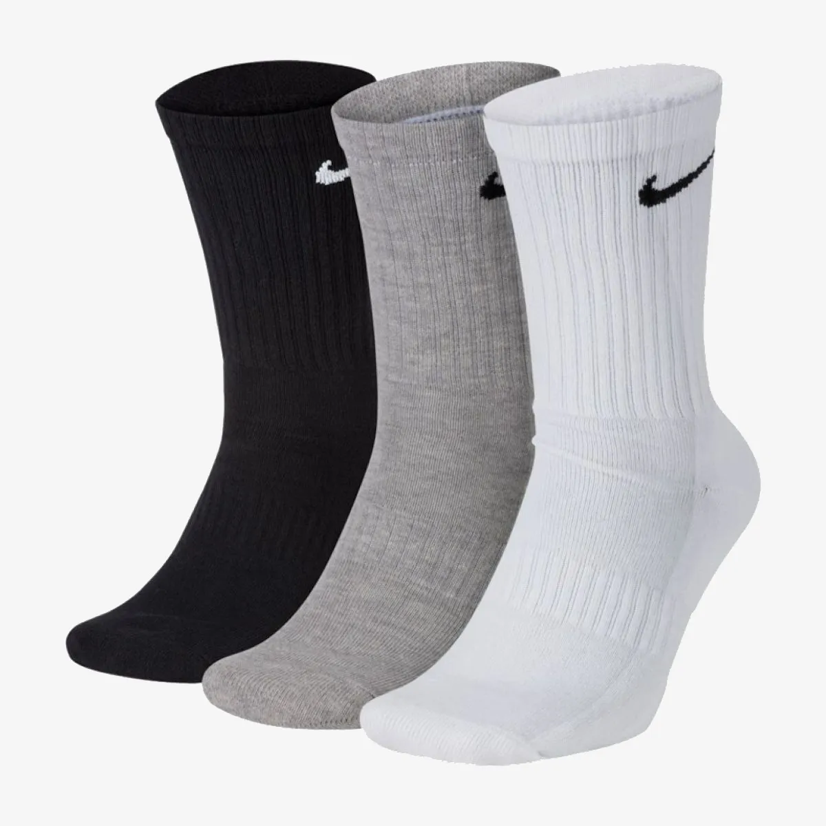 NIKE U NK EVERYDAY CSH CRW 3PR 132 