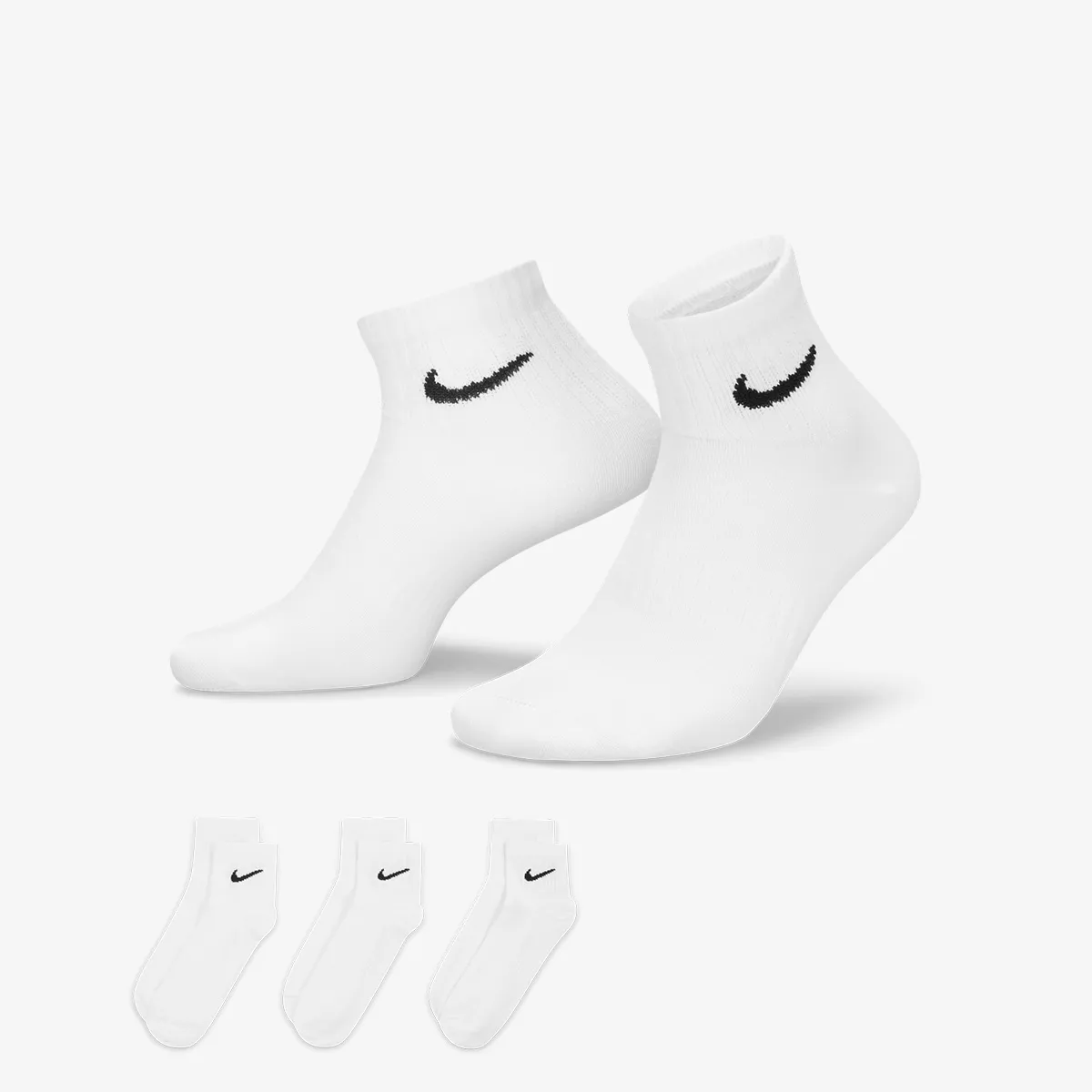 NIKE U NK EVERYDAY LTWT ANKLE 3PR 