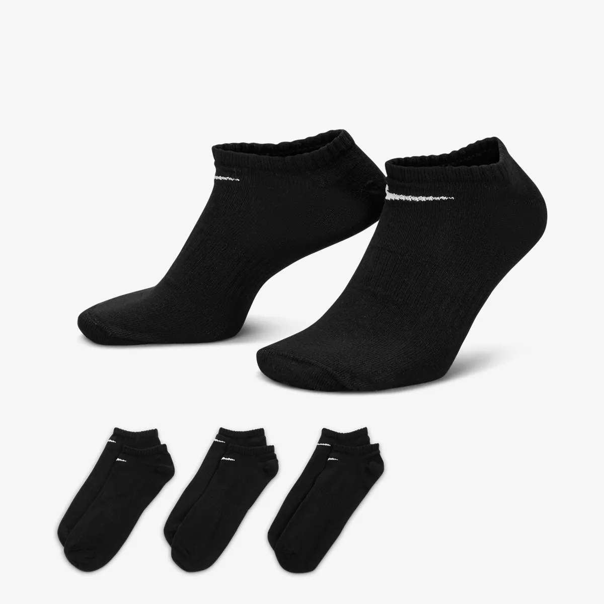 NIKE U NK EVERYDAY LTWT NS 3PR 