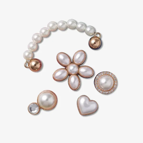 CROCS Dainty Pearl Jewelry 5 Pack
