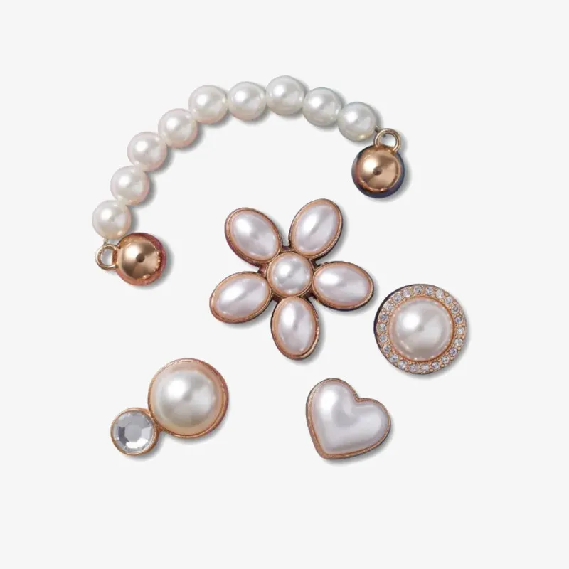 CROCS Dainty Pearl Jewelry 5 Pack 