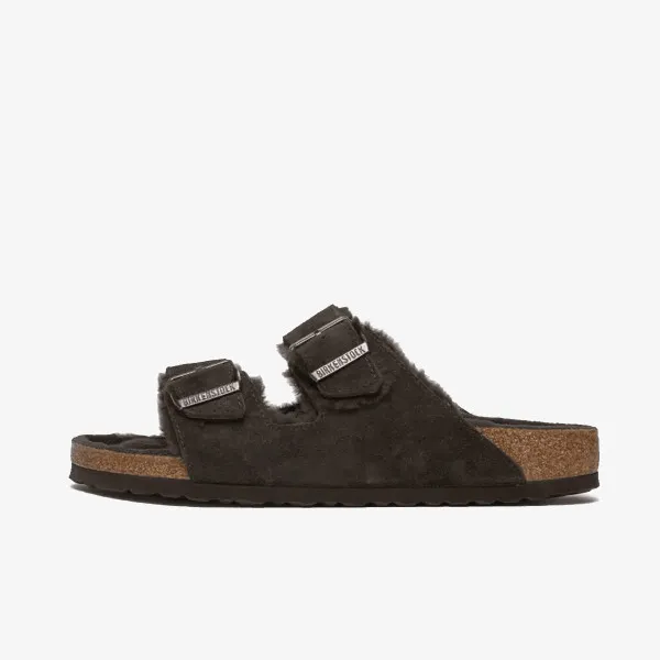 BIRKENSTOCK Arizona Shearling LEVE Mocca LAF 