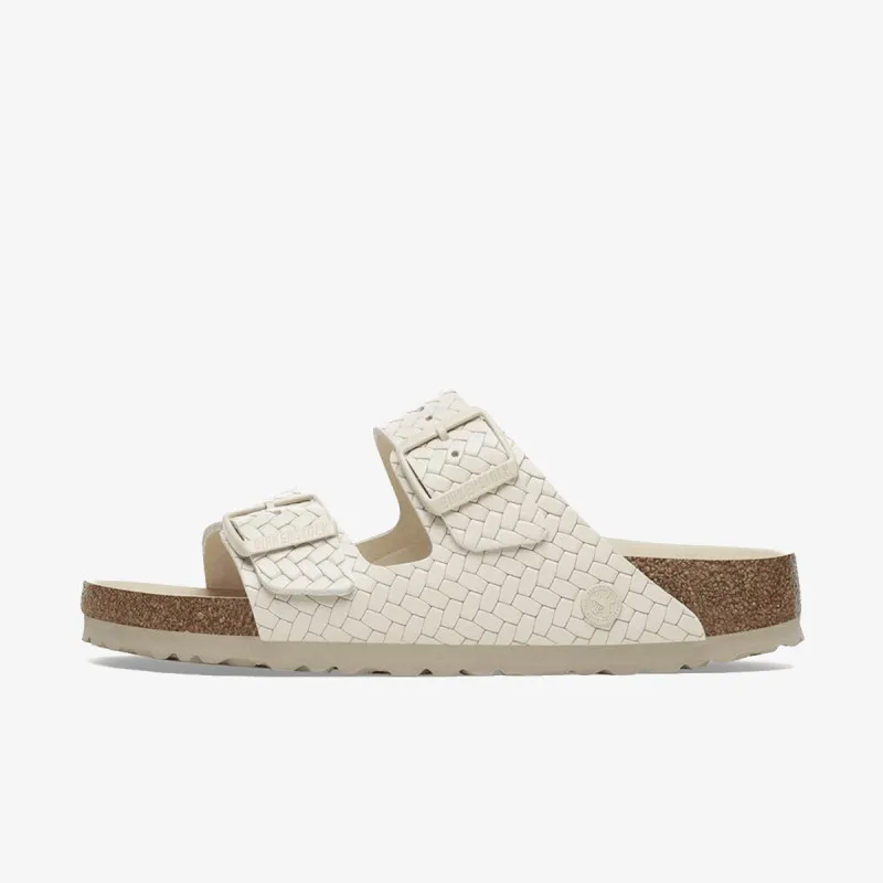 BIRKENSTOCK Arizona LENA Woven Emboss Ecru HEX 