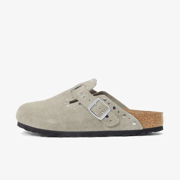 BIRKENSTOCK Boston Rivet LEVE Taupe 