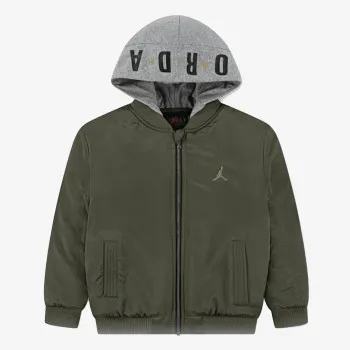JORDAN JDN BIG LOGO HOODED BOMBER 