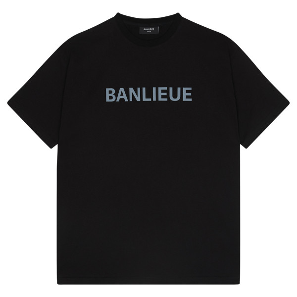 BANLIEUE B+ REFLECTIVE PRINT T-SHIRT 