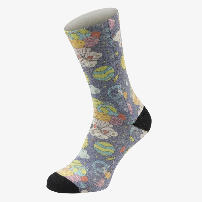 BUZZ BUZZ SOCKS FUNNY SPACE 