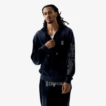 DIRTY LONDON LUDO FULL ZIP HOODIE 