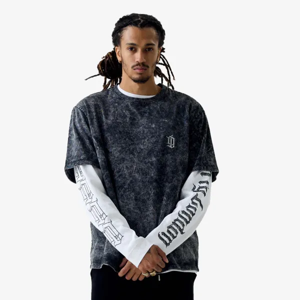 DIRTY LONDON ACID DYE NIKO SHORT SLEEVED TEE 