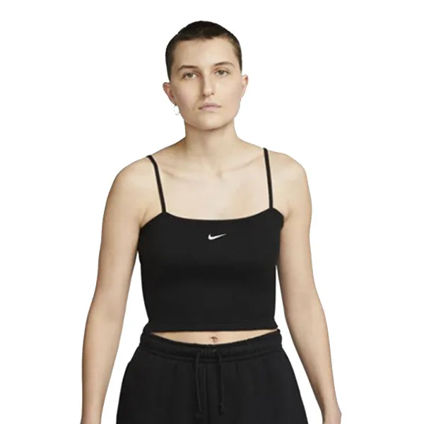 NIKE W NSW ESSNTL RIB CROP TOP 