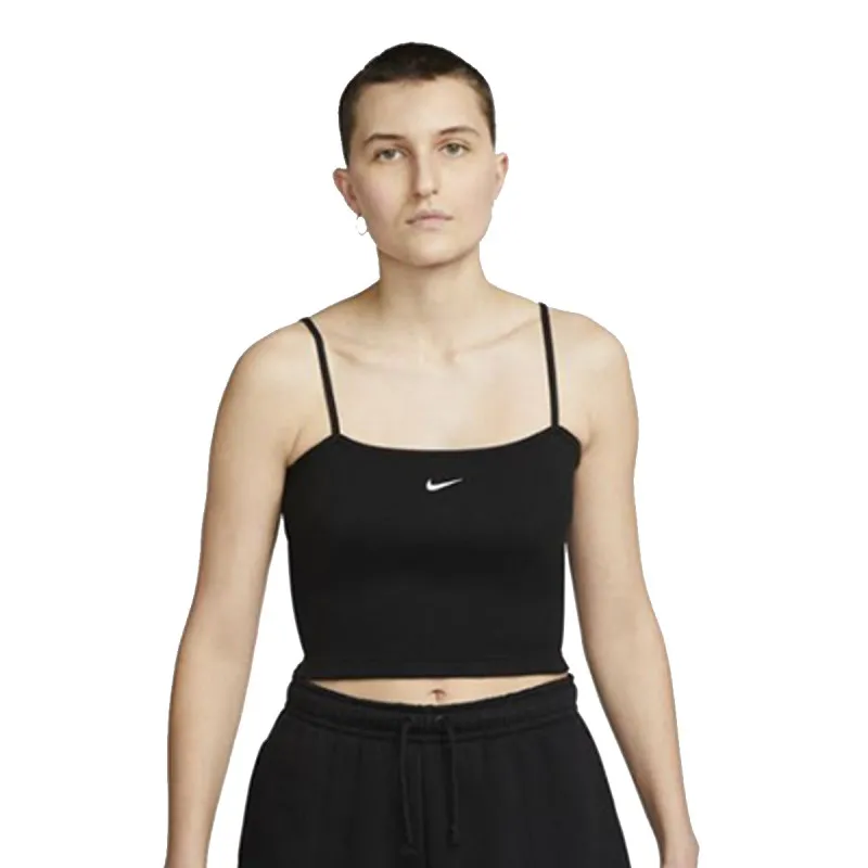 NIKE W NSW ESSNTL RIB CROP TOP 