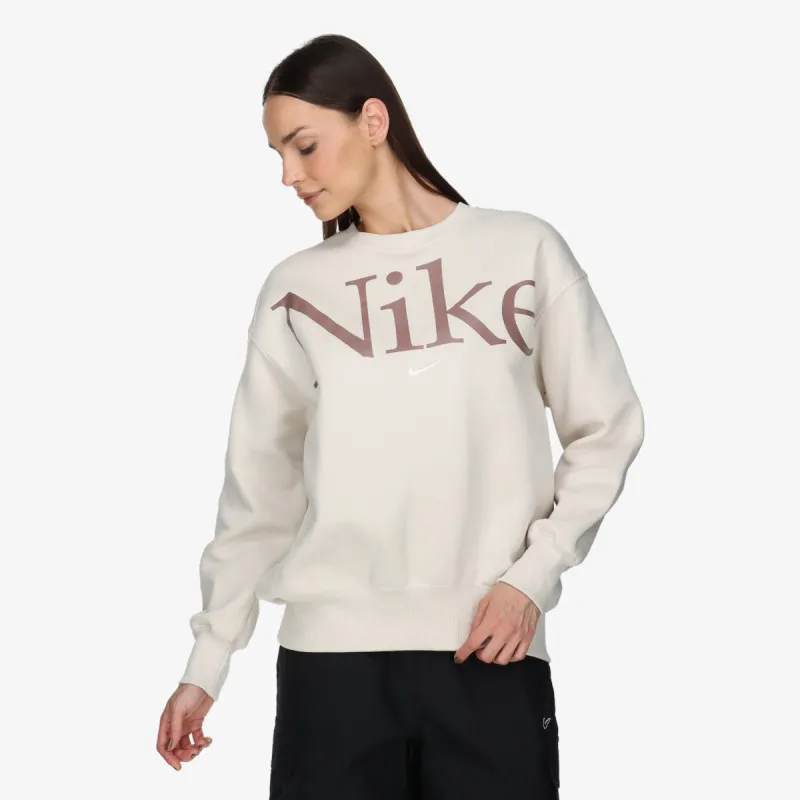 NIKE W NSW PHNX FLC OS LOGO CREW