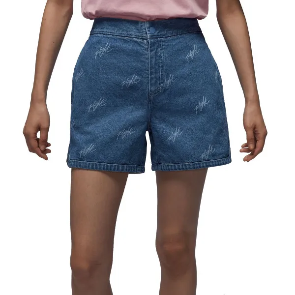 NIKE W J WVN AOP SHORT 